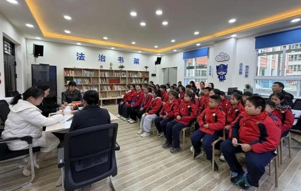 六盤(pán)水市水城區(qū)開(kāi)展“少年律師”觀(guān)摩模擬調(diào)解培訓(xùn)活動(dòng)